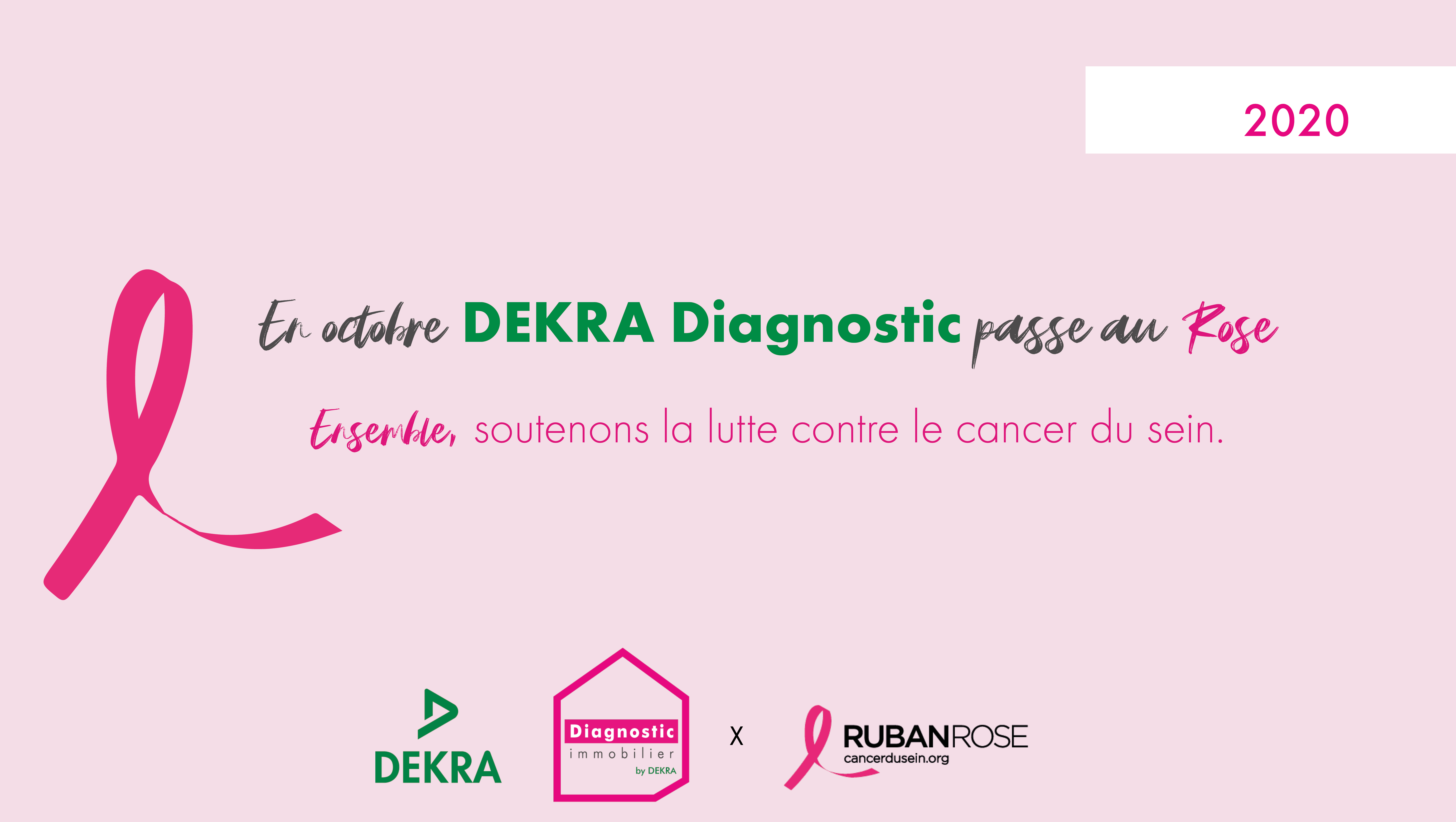 DEKRA Diagnostic x Ruban Rose